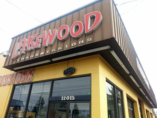 Lakewood Transmision Inc. shop front